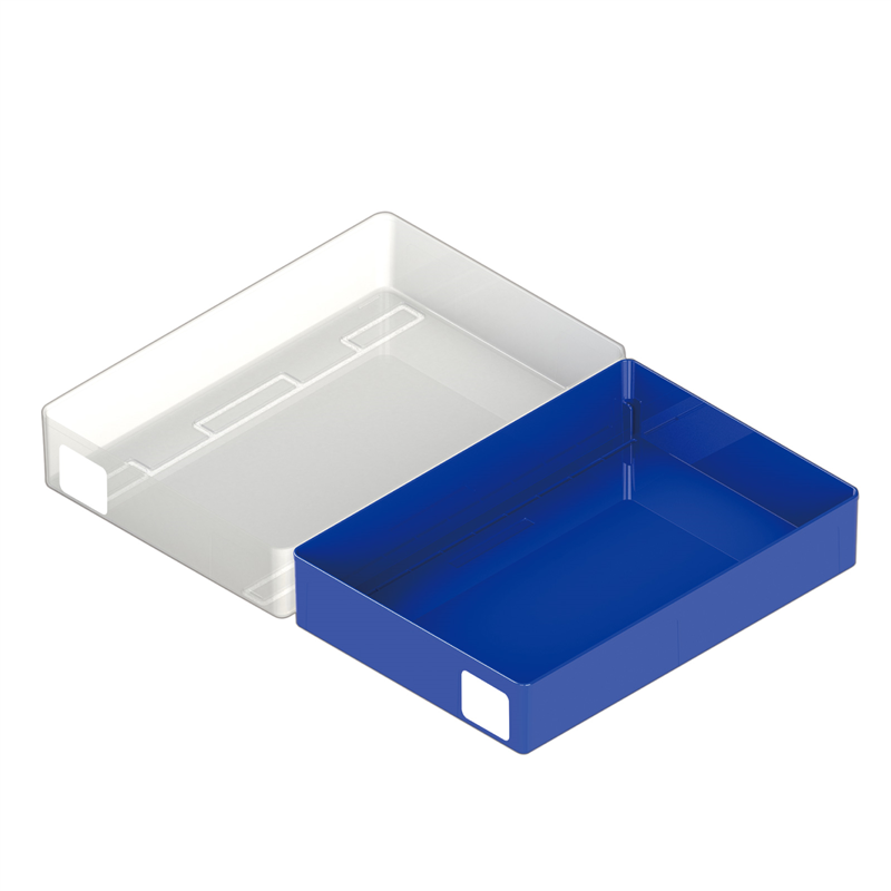 アーテック シンプルクリアおどうぐばこ ブルー 1個（ご注文単位1個）【直送品】