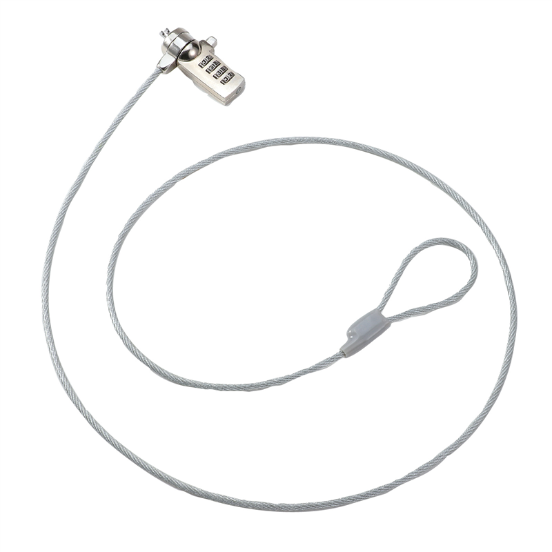 アーテック セキュリティワイヤー ダイヤル錠タイプ 1個（ご注文単位1個）【直送品】