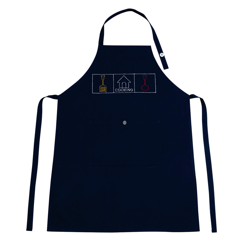 アーテック 基礎縫いエプロン 紺（ご注文単位1個）【直送品】