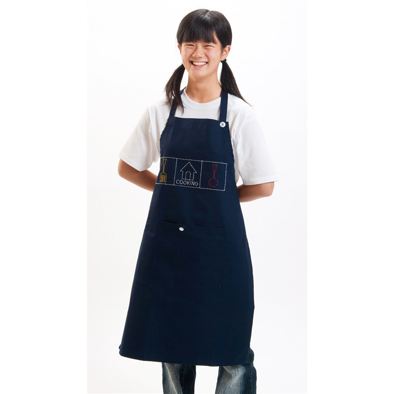 アーテック 基礎縫いエプロン 紺（ご注文単位1個）【直送品】