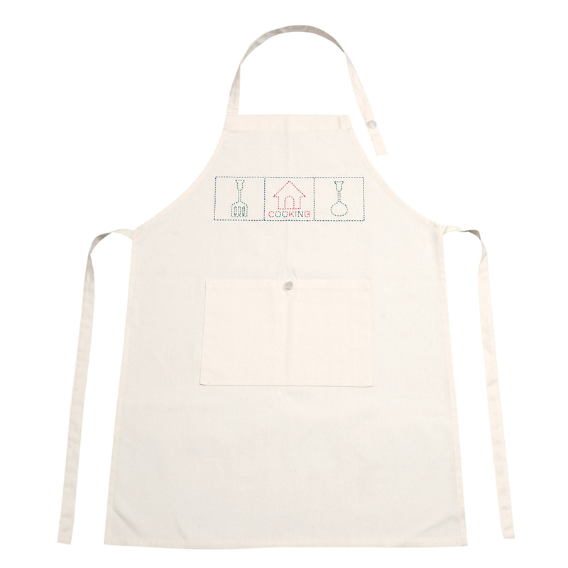 アーテック 基礎縫いエプロン きなり（ご注文単位1個）【直送品】