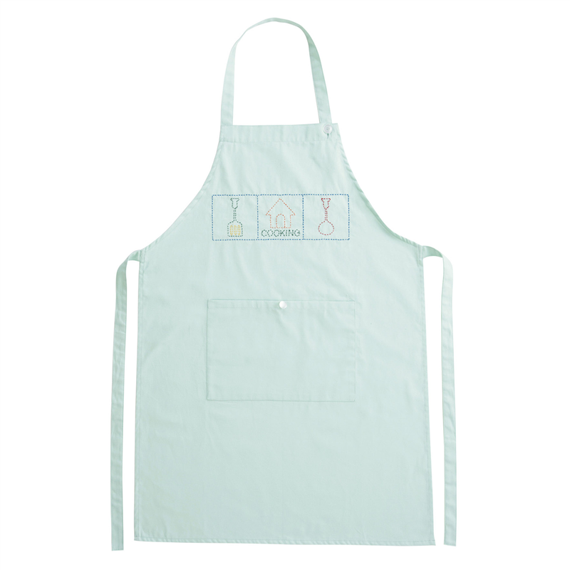 アーテック 基礎縫いエプロン グリーン（ご注文単位1個）【直送品】