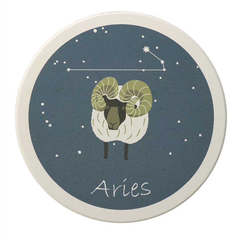 アーテック 星座コースター 牡羊座（ご注文単位1枚）【直送品】
