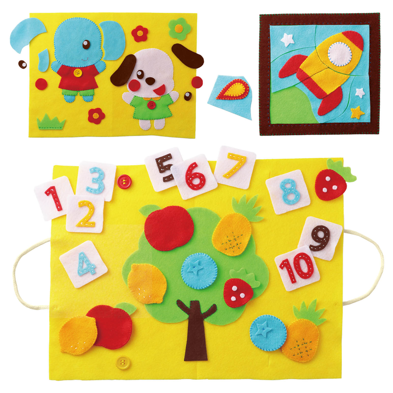 アーテック フェルトでつくる 知育おもちゃキット（ご注文単位1個）【直送品】