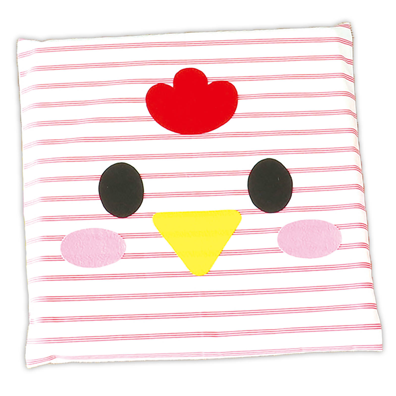 アーテック アニマルクッション 赤ストライプ（ご注文単位1セット）【直送品】