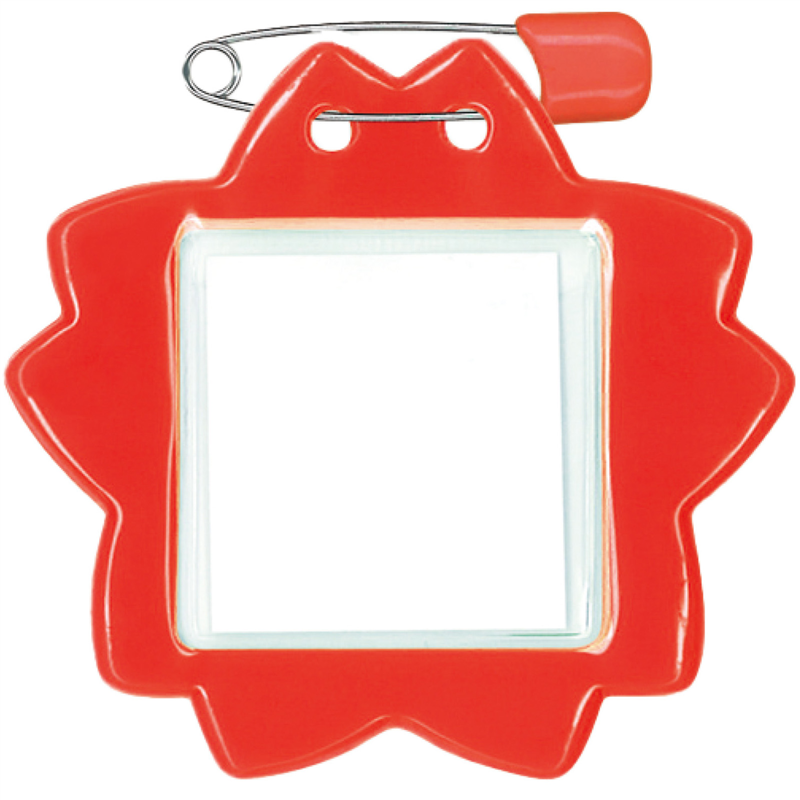 アーテック 桜型名札 1枚パック レッド（ご注文単位1枚）【直送品】