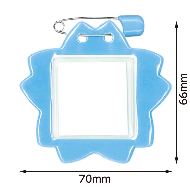 アーテック 桜型名札 1枚パック スカイ（ご注文単位1枚）【直送品】