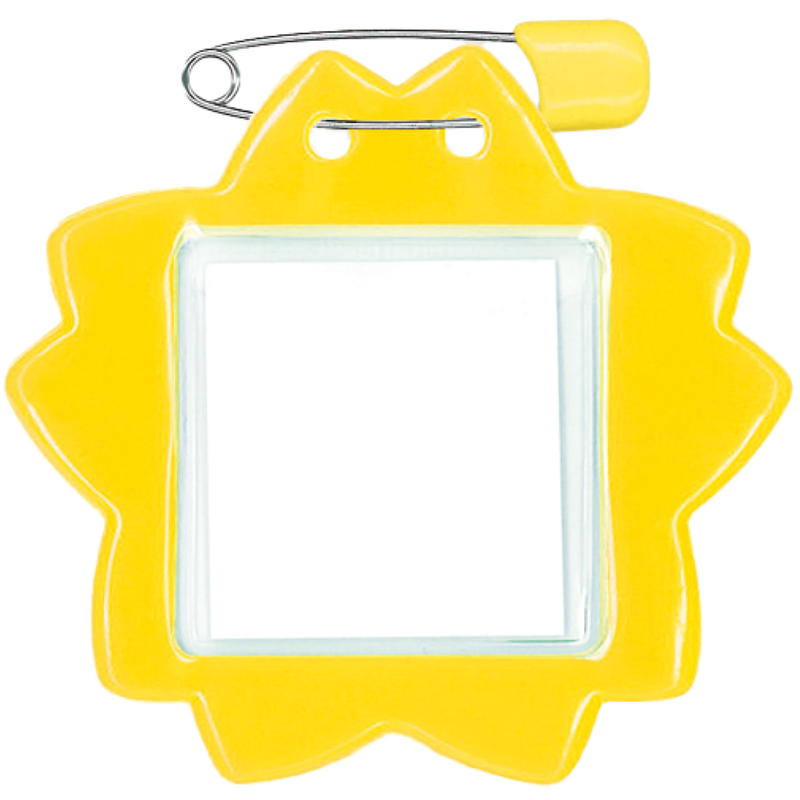 アーテック 桜型名札 1枚パック イエロー（ご注文単位1枚）【直送品】