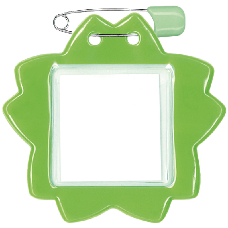 アーテック 桜型名札 1枚パック 黄緑（ご注文単位1枚）【直送品】