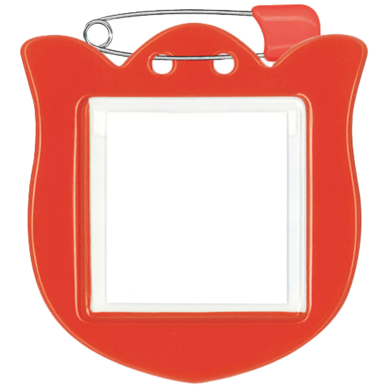 アーテック チューリップ型名札 1枚パック レッド（ご注文単位1枚）【直送品】