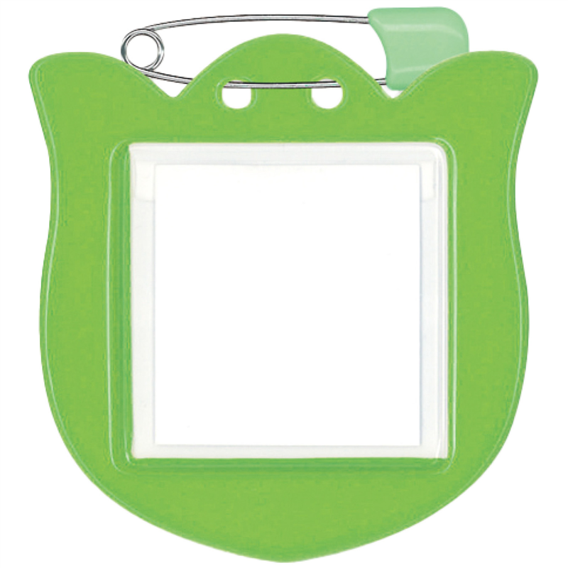 アーテック チューリップ型名札 1枚パック 黄緑（ご注文単位1枚）【直送品】