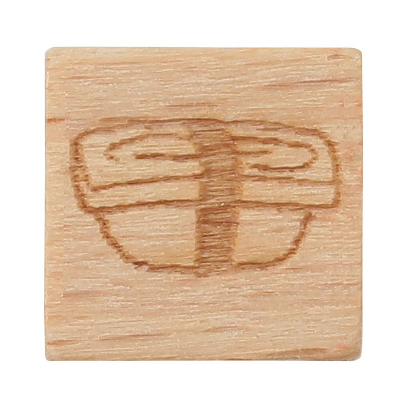 アーテック 木柄スタンプ10 日本食 寿司 たまご（ご注文単位1個）【直送品】