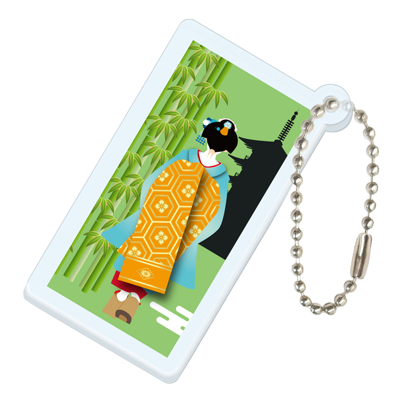 アーテック アクリルキーホルダー 舞子柄 夏（ご注文単位1個）【直送品】