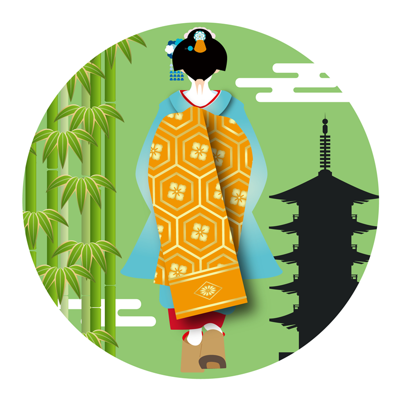 アーテック 白雲石コースター 舞子柄 夏（ご注文単位1枚）【直送品】