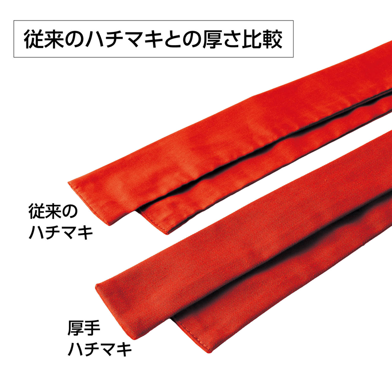 アーテック 厚手はちまき 赤 1本（ご注文単位1本）【直送品】