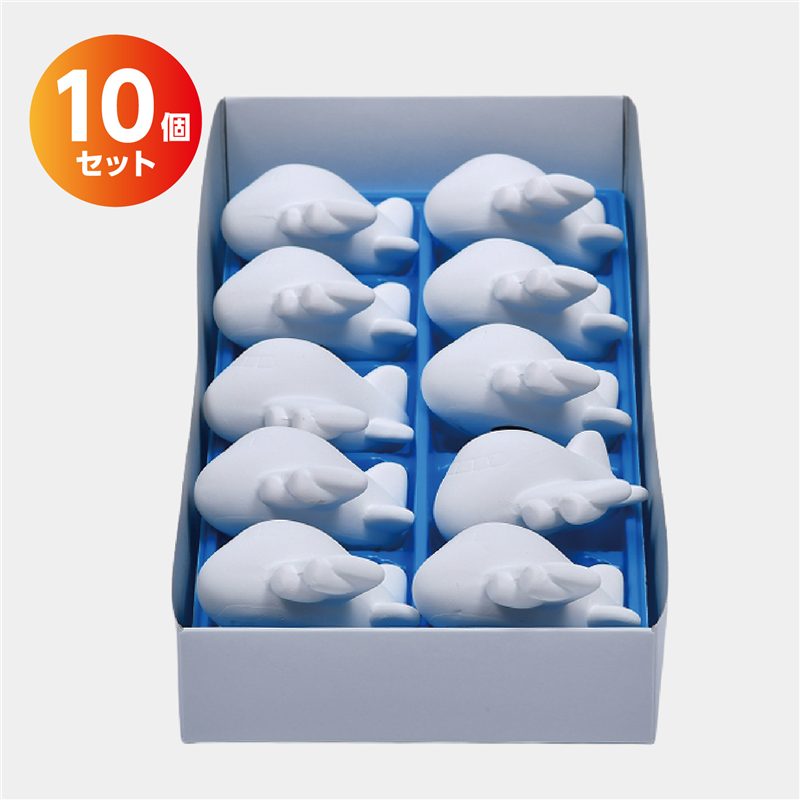 おみくじ工房 おえかき陶器 のりもの 飛行機 10個セット 1セット(ご注文単位1セット)【直送品】