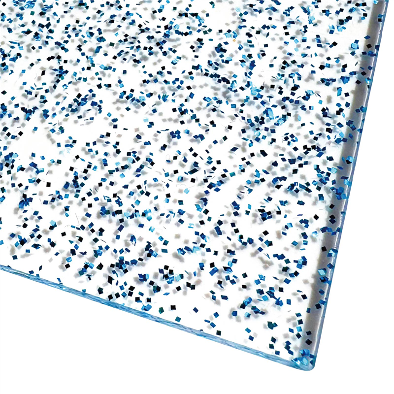 スター・レジン ラメアクリル板 クリアスカイ 600×370×3mm 1枚（ご注文単位1枚）【直送品】