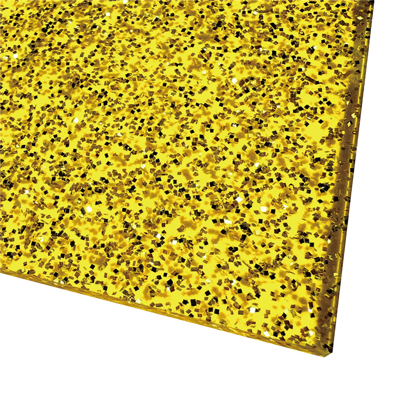 スター・レジン ラメアクリル板 ハニービー 600×370×3mm 1枚（ご注文単位1枚）【直送品】