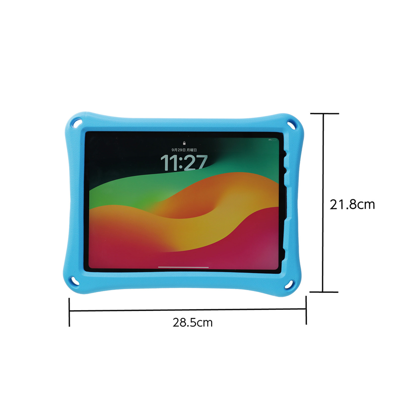 アーテック EVA iPadケース 10.9/11インチ用 ブルー 1個(ご注文単位1個)【直送品】