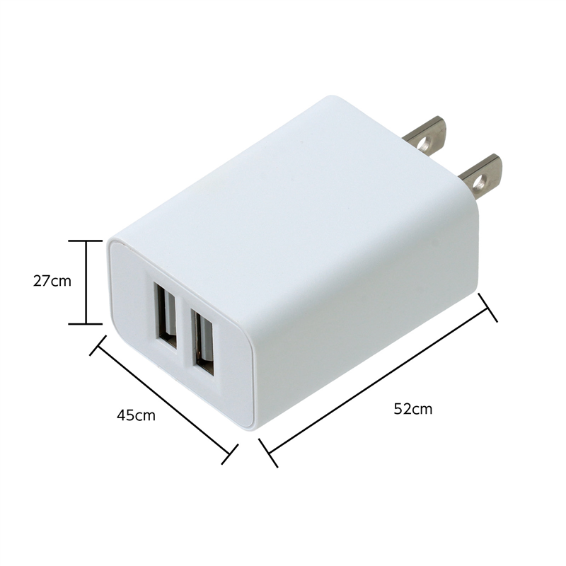 アーテック 2ポートACアダプタ- A&A 5V-2A 1個(ご注文単位1個)【直送品】