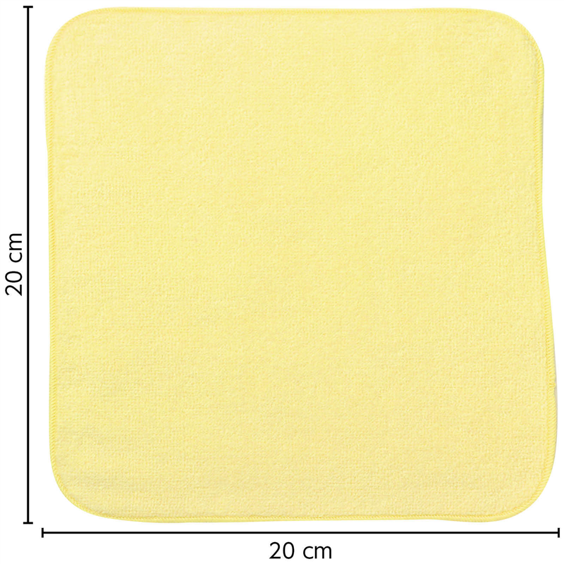 重光商事 20cm シャーリングミニハンカチ クリーム 1枚(ご注文単位1枚)【直送品】