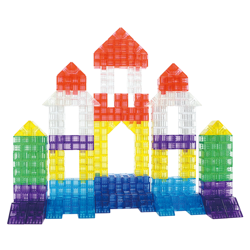 アーテック Artecブロック クリア 基本四角 24pcs 紫 1セット(ご注文単位1セット)【直送品】