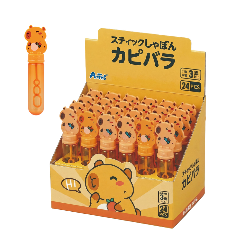 アーテック スティックシャボン カピバラBOXセット(24入) 1セット（ご注文単位1セット）【直送品】