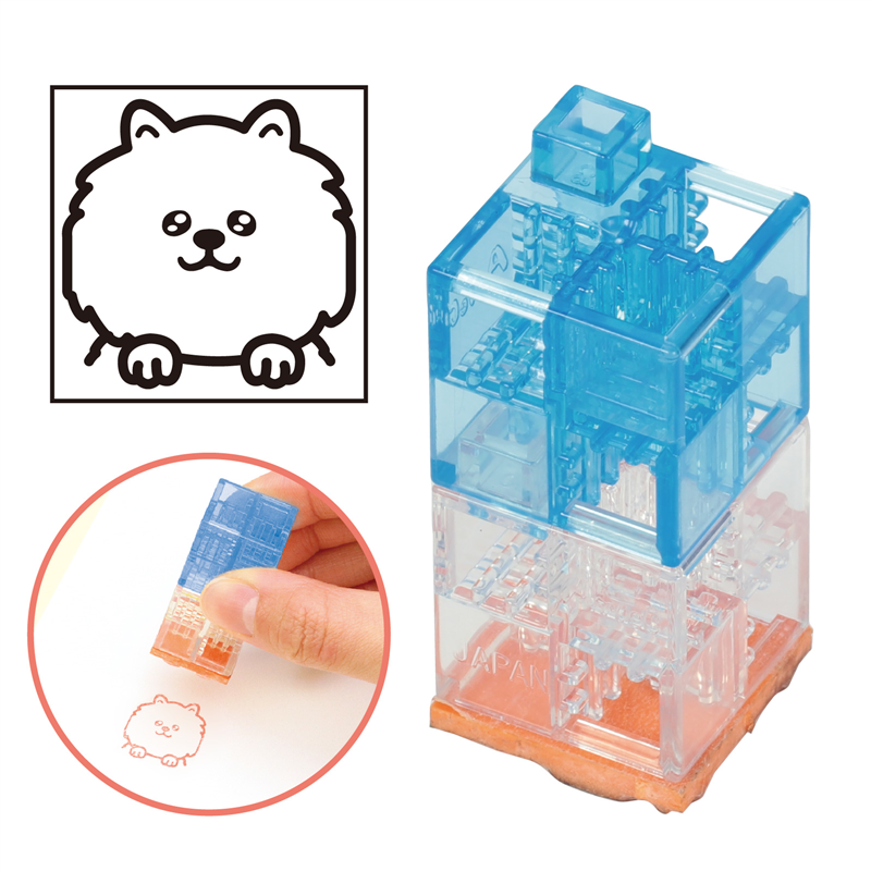 アーテック つながるブロックスタンプ ポメラニアン 1個（ご注文単位1個）【直送品】