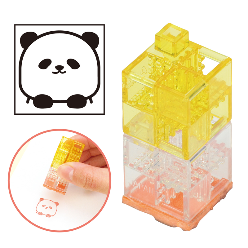 アーテック つながるブロックスタンプ パンダ 1個（ご注文単位1個）【直送品】