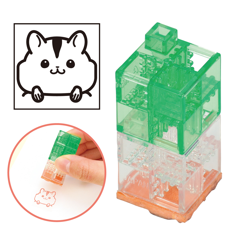 アーテック つながるブロックスタンプ ハムスター 1個（ご注文単位1個）【直送品】