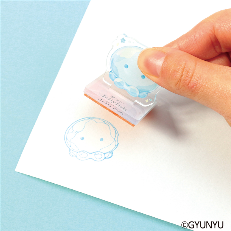 アーテック GYUNYU アクリルスタンドスタンプ クラゲ 1個(ご注文単位1個)【直送品】