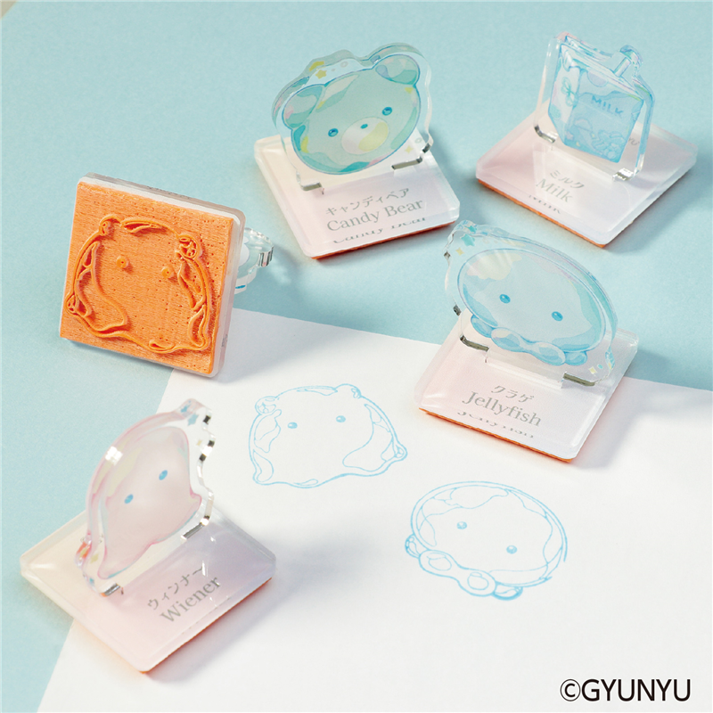 アーテック GYUNYU アクリルスタンドスタンプ ウインナー 1個(ご注文単位1個)【直送品】