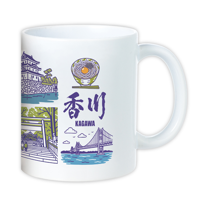 ㈱アーテック マグカップ 香川 1個（ご注文単位1個）【直送品】