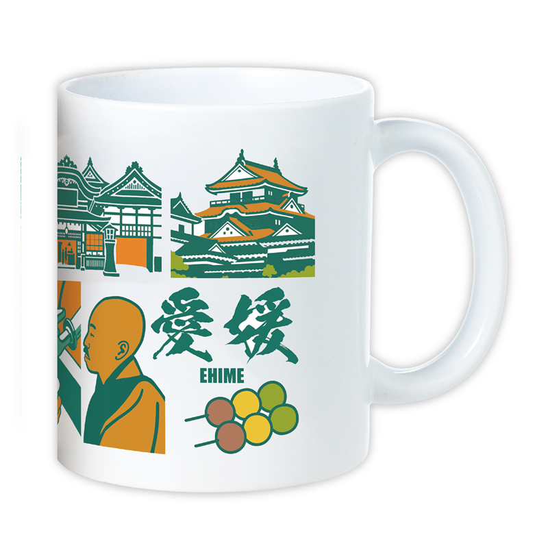 ㈱アーテック マグカップ 愛媛 1個（ご注文単位1個）【直送品】