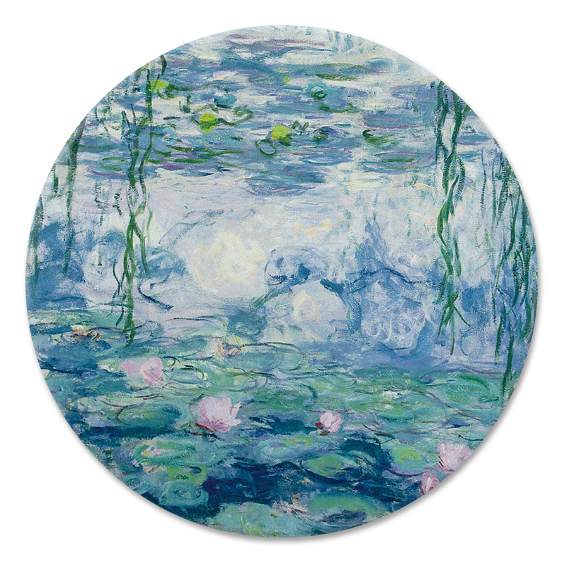 ㈱アーテック 白雲石コースター名画 睡蓮 1枚（ご注文単位1枚）【直送品】