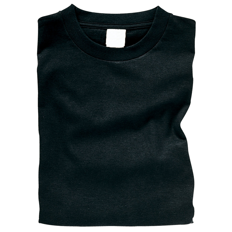 ㈱アーテック カラーＴシャツ（ヘビーウエイトＴシャツ） ブラック 1枚（ご注文単位1枚）【直送品】