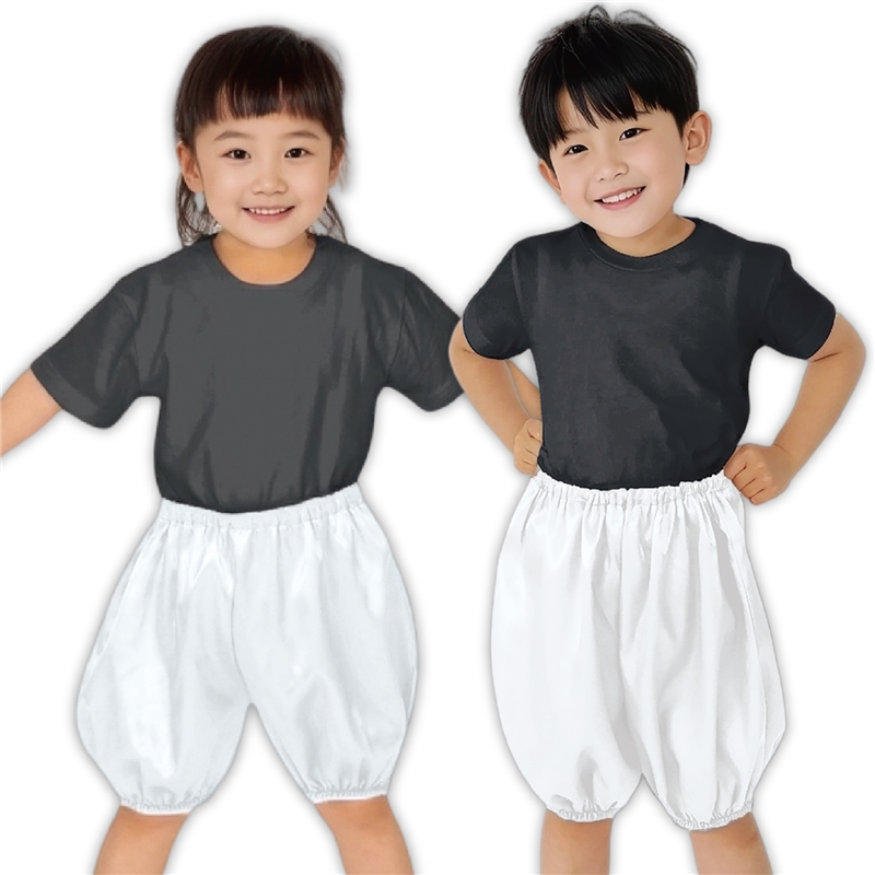 ㈱アーテック ソフトサテン かぼちゃパンツ 白 Ｃ ２個組 1セット（ご注文単位1セット）【直送品】