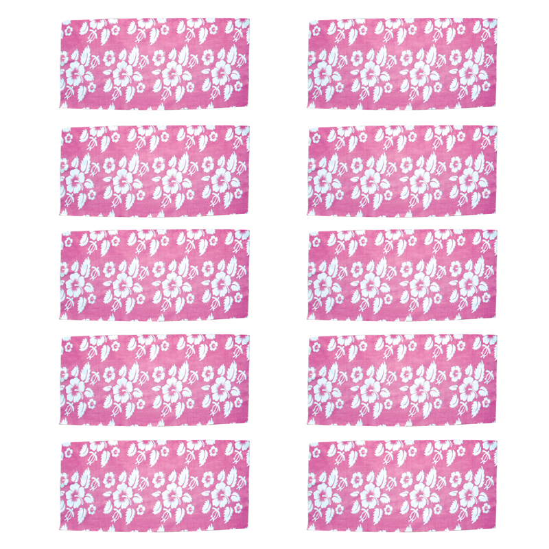 ㈱アーテック パイプバンダナ 桃 １０枚セット 1セット（ご注文単位1セット）【直送品】