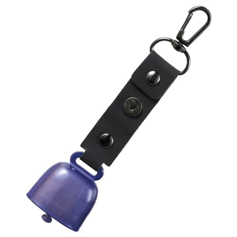 ㈱アーテック 熊鈴（反射タイプ）紫 1個（ご注文単位1個）【直送品】