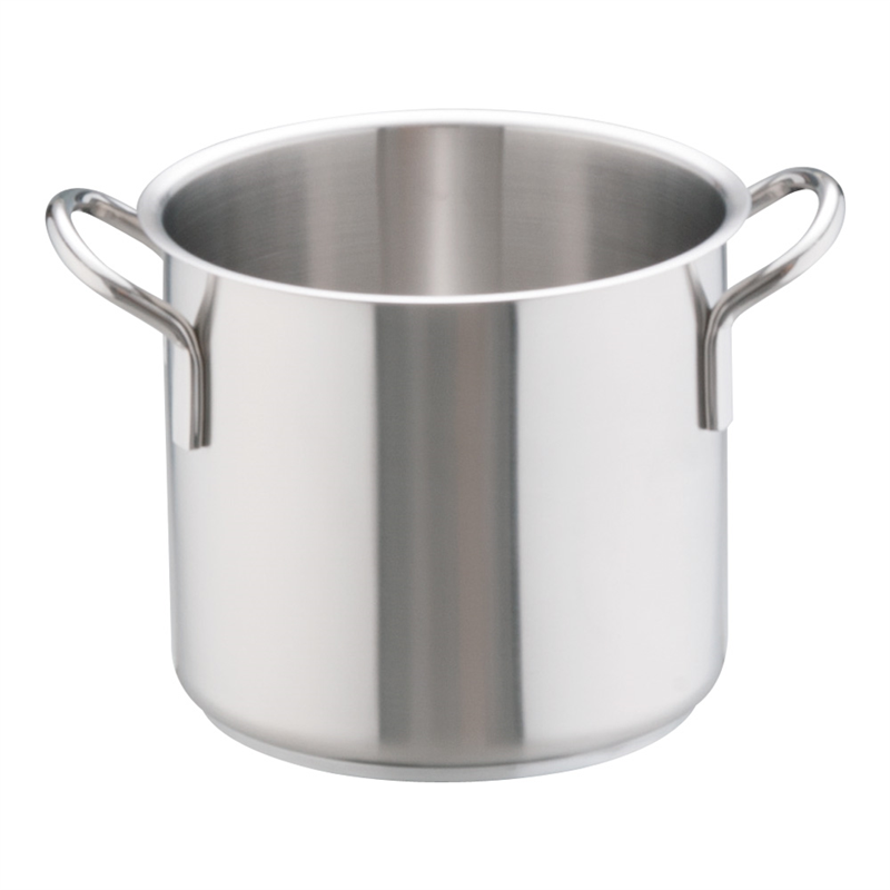 ムラノ インダクション18-8寸胴鍋 (蓋無)20cm 1箱(ご注文単位1箱)【直送品】