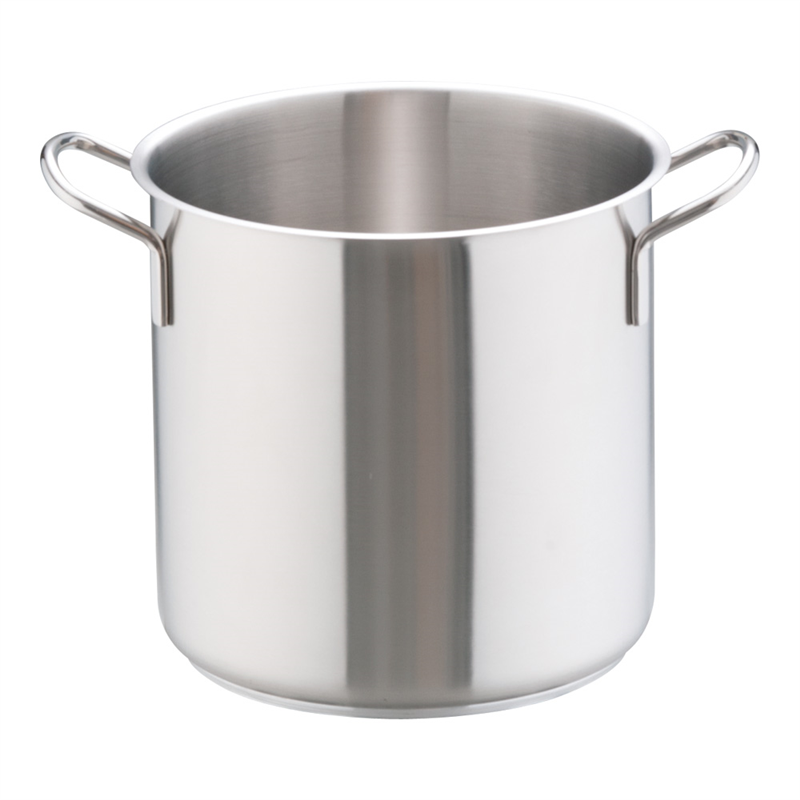 ムラノ インダクション18-8寸胴鍋 (蓋無)28cm 1箱(ご注文単位1箱)【直送品】