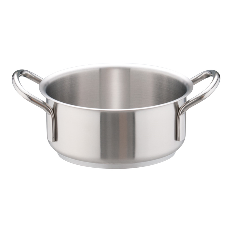 ムラノ インダクション 18-8外輪鍋 (蓋無)18cm 1箱(ご注文単位1箱)【直送品】