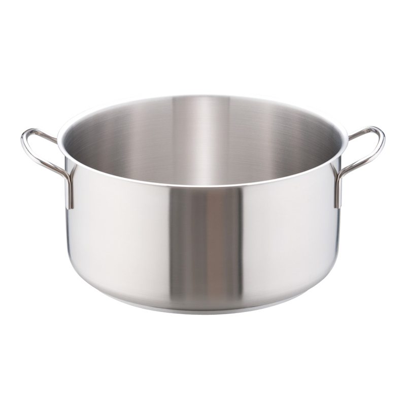 ムラノ インダクション 18-8外輪鍋 (蓋無)40cm 1箱(ご注文単位1箱)【直送品】