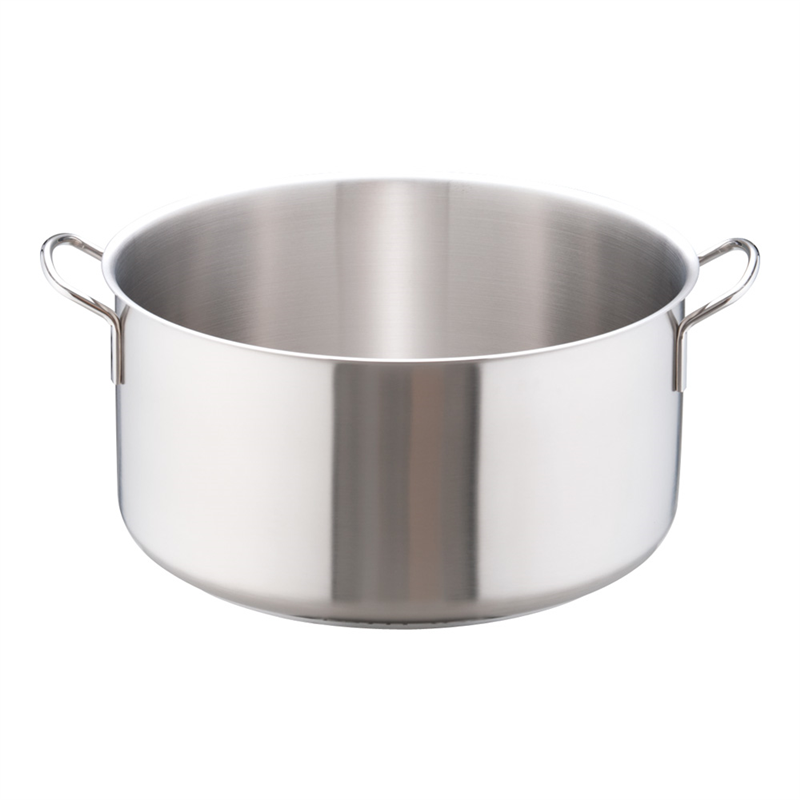 ムラノ インダクション 18-8外輪鍋 (蓋無)45cm 1箱(ご注文単位1箱)【直送品】