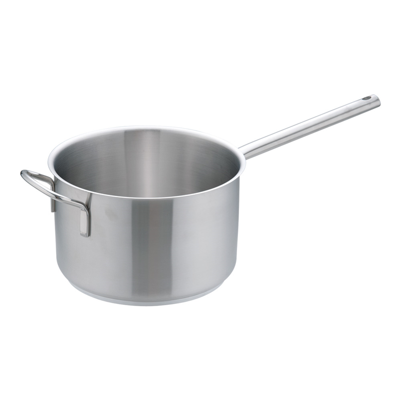 ムラノ インダクション18-8片手深型鍋 (蓋無)28cm 1箱(ご注文単位1箱)【直送品】