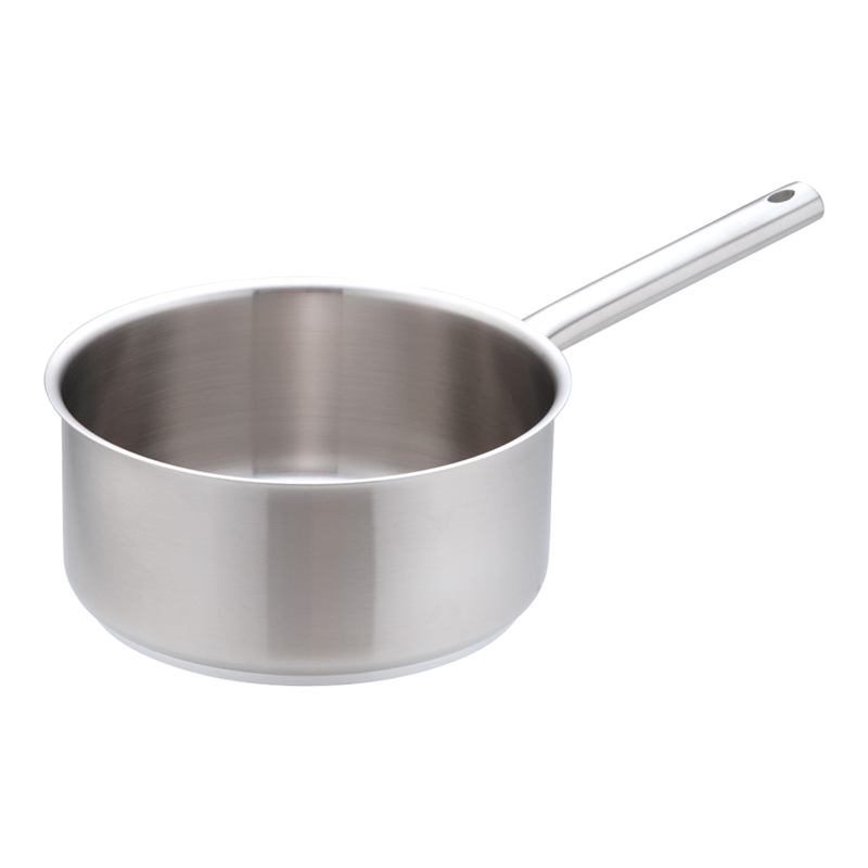 ムラノ インダクション18-8片手浅型鍋 (蓋無)24cm 1箱(ご注文単位1箱)【直送品】