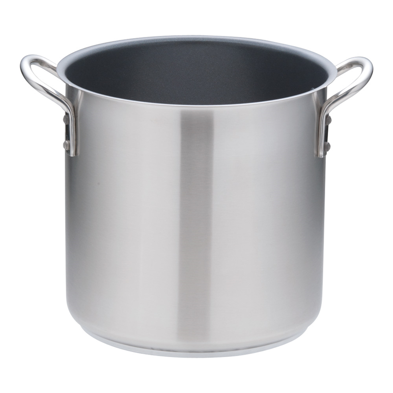 ムラノ　インダクション　テフロンセレクト 寸胴鍋（蓋無）24cm 1箱（ご注文単位1箱）【直送品】