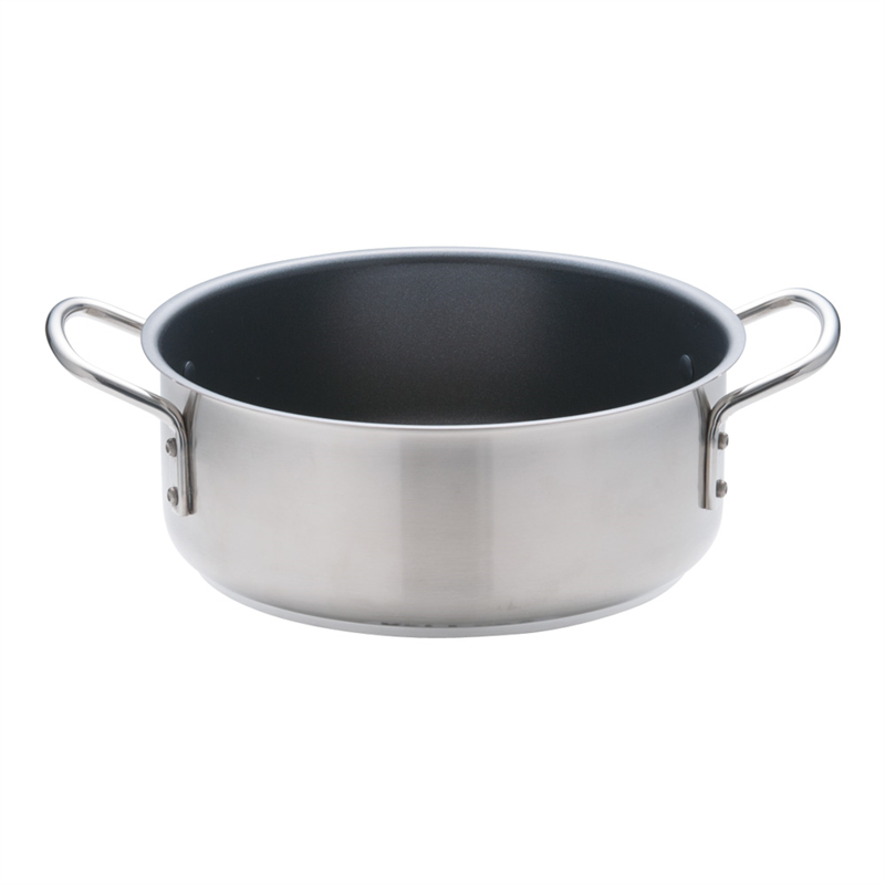 ムラノ インダクション テフロンセレクト 外輪鍋(蓋無)28cm 1箱(ご注文単位1箱)【直送品】