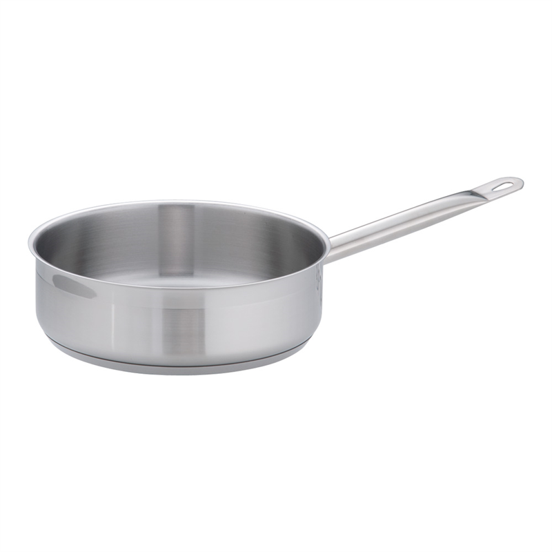 TKG PRO(プロ)片手浅型鍋(蓋無) 24cm 1箱(ご注文単位1箱)【直送品】