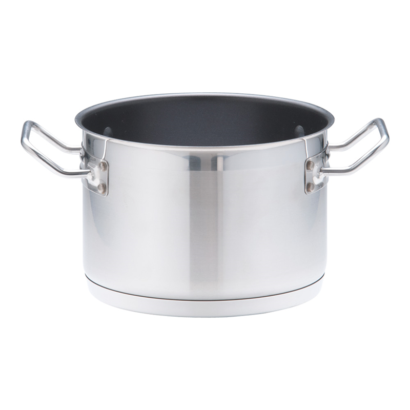 TKG PRO(プロ)エクスカリバー 半寸胴鍋(蓋無)20cm 1箱(ご注文単位1箱)【直送品】